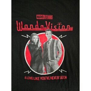 Marvel Studios Wanda Vision Black and Red T-Shirt Women's Size 1X